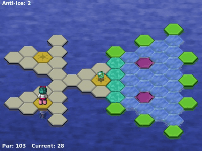 Screenshot of the application Hex-a-Hop - #4