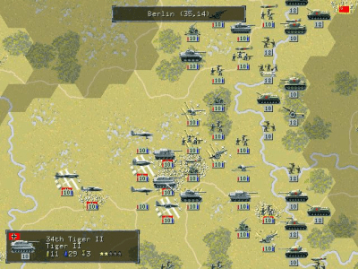 Screenshot of the application LGeneral - #2