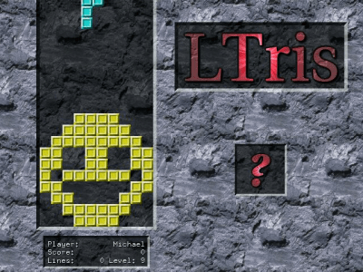 Screenshot of the application LTris - #2