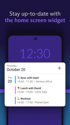Screenshot of the application Proton Calendar - #2