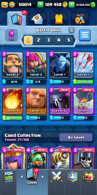 Screenshot of the application Master Royale - #7