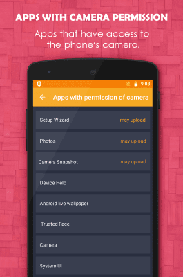 Screenshot of the application Camera Blocker - #4