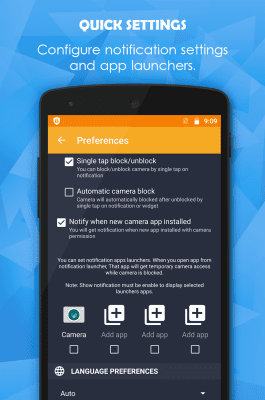 Screenshot of the application Camera Blocker - #6