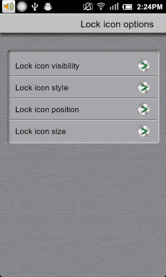 Screenshot of the application Lovekara Lock Screen - #3