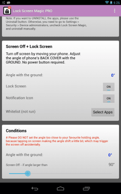 Screenshot of the application Lock Screen Magic - #9