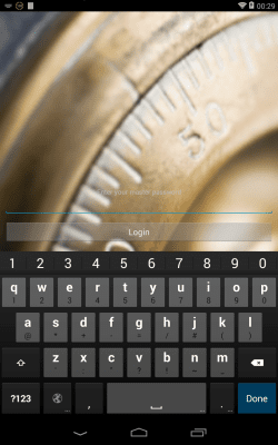 Screenshot of the application Pass Vault - password manager - #2