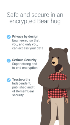 Screenshot of the application RememBear - #3