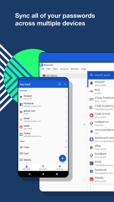 Screenshot of the application Bitwarden - #2