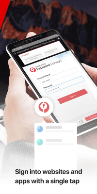 Screenshot of the application Trend Micro Password Manager - #5