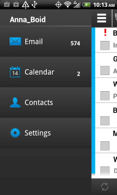 Screenshot of the application McAfee Secure Container - #2