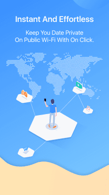 Screenshot of the application FlyVPN - #2