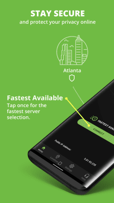Screenshot of the application IPVanish VPN - #2