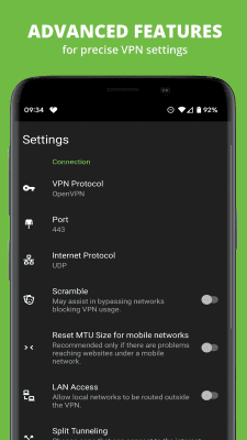 Screenshot of the application IPVanish VPN - #6
