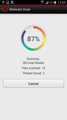 Screenshot of the application Enterprise Mobile Security - #2