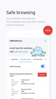 Screenshot of the application LINE Antivirus - #5