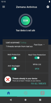 Screenshot of the application Zemana Mobile Antivirus - #5