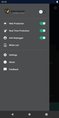 Screenshot of the application Zemana Mobile Antivirus - #6