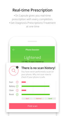 Screenshot of the application Dr.Capsule - #8