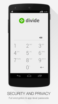 Screenshot of the application Divide - #2