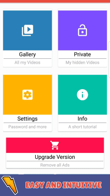 Screenshot of the application FVH - Free Video Hider - #2