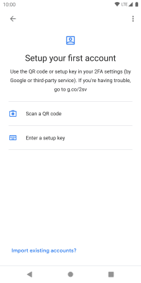 Screenshot of the application Google Authenticator - #4