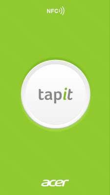 Screenshot of the application acer NFC - #2
