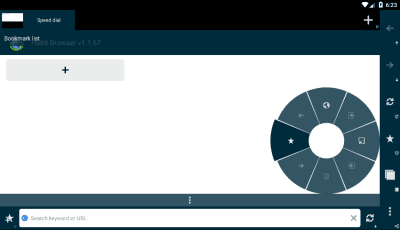 Screenshot of the application Habit Browser - #3