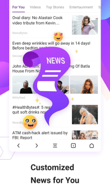 Screenshot of the application APUS Browser - #6