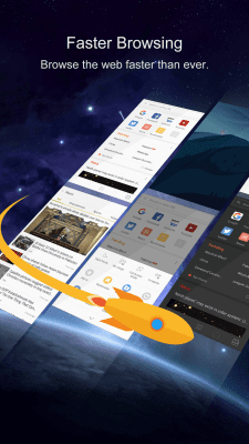 Screenshot of the application Next Browser - Fast & Private - #2