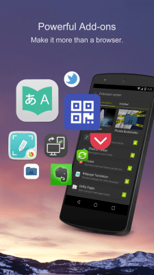 Screenshot of the application Next Browser - Fast & Private - #4