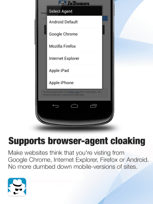 Screenshot of the application InBrowser Beta - #4
