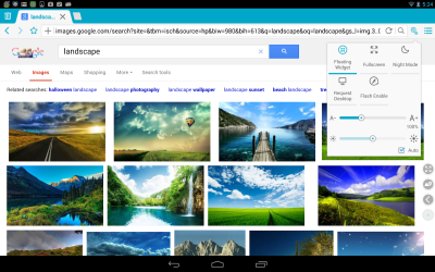 Screenshot of the application Boat Browser for tablets - #10