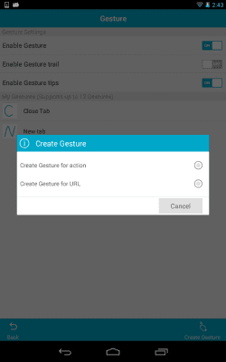 Screenshot of the application Boat Browser for tablets - #18