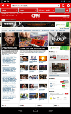 Screenshot of the application Nova Private Browser Free - #3