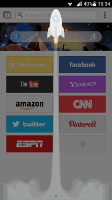 Screenshot of the application Browse faster for Next Browser - #2