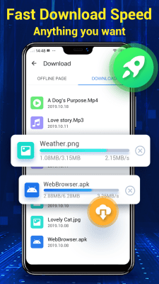 Screenshot of the application Browser for Android - #8