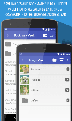 Screenshot of the application Frost Incognito Browser - #2