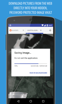 Screenshot of the application Frost Incognito Browser - #6