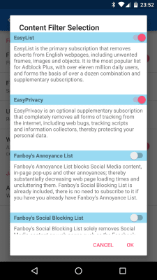 Screenshot of the application Atlas Web Browser - #7