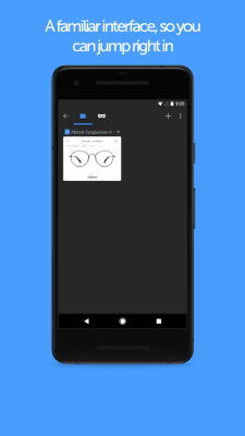 Screenshot of the application Waterfox Privacy Web Browser for Android - #2