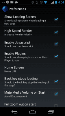 Screenshot of the application Free Private Browser - #3