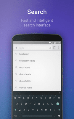 Screenshot of the application Super Fast Browser - #5