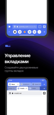 Screenshot of the application Vivaldi for Android - #2