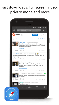 Screenshot of the application Savannah Browser - #6