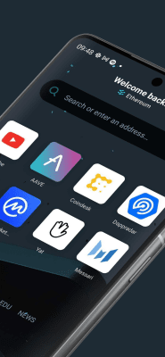 Screenshot of the application Opera Crypto Browser - #2