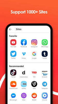 Screenshot of the application Vidmate - #2