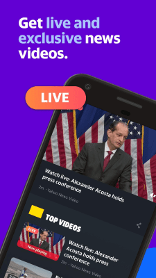 Screenshot of the application Yahoo News - #5