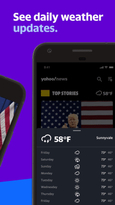 Screenshot of the application Yahoo News - #6