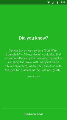 Screenshot of the application Yahoo News Digest - #4