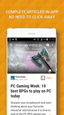 Screenshot of the application Appy Gamer – Games news - #2